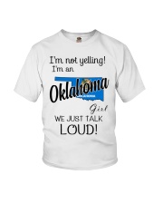 I'm Not Yelling I'm A Oklahoma Girl Youth T-Shirt tile