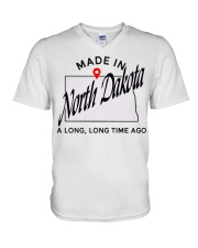 Made in North Dakota V-Neck T-Shirt tile