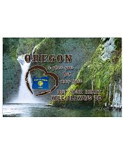 Oregon A Place Your Feet May Leave 17x11 Poster front