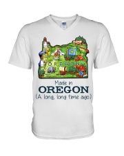 Made In Oregon MR0341 V-Neck T-Shirt tile