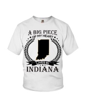 A Big Piece Of My Heart Lives In Indiana Youth T-Shirt tile