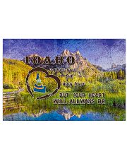 Idaho A Place Your Feet May Leave 17x11 Poster front