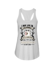 Live In California Arizona In My DNA Ladies Flowy Tank tile