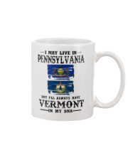 Live Pennsylvania Vermont In My DNA Mug tile