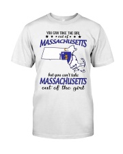 Massachusetts Girl Classic T-Shirt front