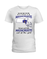 Massachusetts Girl Ladies T-Shirt tile