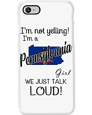 I'm Not Yelling I'm A Pennsylvania Girl Phone Case tile