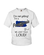 I'm Not Yelling I'm A Pennsylvania Girl Youth T-Shirt tile