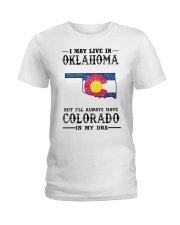 Live In Oklahoma Colorado In My DNA CO0003 Ladies T-Shirt tile