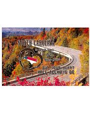 North Carolina A Place Your Feet May Leave 17x11 Poster front