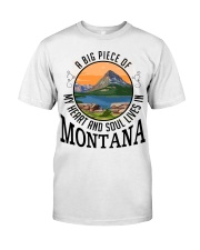 Soul Lives In Montana MR0344 Classic T-Shirt front