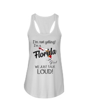 I'm Not Yelling I'm A Florida Girl Ladies Flowy Tank tile