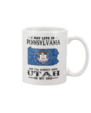 Live In Pennsylvania But Utah In My DNA Mug tile
