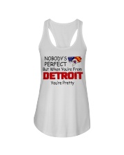 From Detroit You're Pretty Ladies Flowy Tank tile