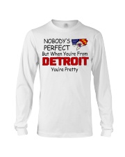 From Detroit You're Pretty Long Sleeve Tee tile