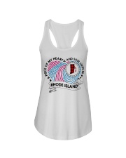Rhode Island A Piece Of My Heart MR0189 Ladies Flowy Tank tile