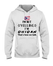 I'm Not Yelling I'm Ohio Hooded Sweatshirt tile