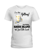 I'm From Rhode Island Ladies T-Shirt tile