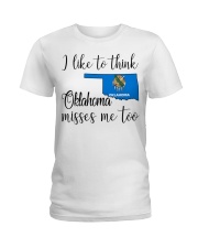 Oklahoma Misses Me Too Ladies T-Shirt tile