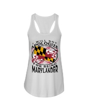 I Will Not Apologize For Being Marylander Ladies Flowy Tank tile