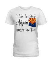 Arizona Misses Me Too Ladies T-Shirt tile