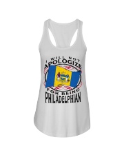 I Will Not Apologize For Being Philadelphian Ladies Flowy Tank tile