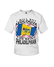 I Will Not Apologize For Being Philadelphian Youth T-Shirt tile
