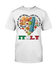 Italy A Piece Of My Heart MR0195 Classic T-Shirt front