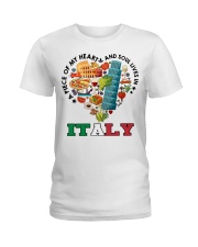 Italy A Piece Of My Heart MR0195 Ladies T-Shirt tile