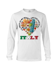 Italy A Piece Of My Heart MR0195 Long Sleeve Tee tile