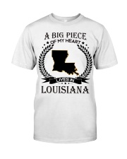 A Big Piece Of My Heart Lives In Louisiana Classic T-Shirt front