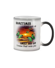 Butterfly Sometimes I Just Look Up SB3745 Color Changing Mug tile