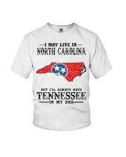Live In North Carolina But Tennessee My DNA Youth T-Shirt tile