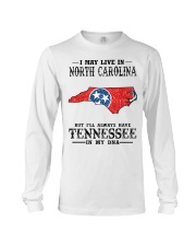 Live In North Carolina But Tennessee My DNA Long Sleeve Tee tile