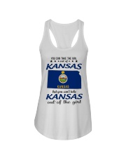 Kansas Girl Ladies Flowy Tank tile