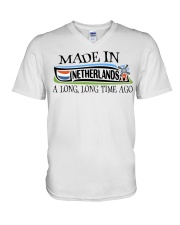 Made In Netherlands MR0236 V-Neck T-Shirt tile
