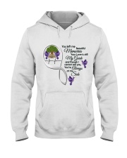 Hummingbird You Left Me Beautiful Memories Hooded Sweatshirt tile