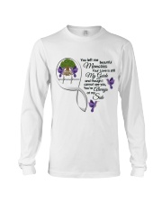 Hummingbird You Left Me Beautiful Memories Long Sleeve Tee tile