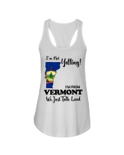 I'm From Vermont Ladies Flowy Tank tile
