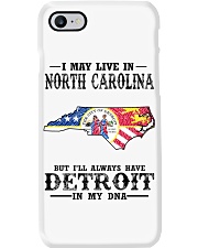 Live In North Carolina But Detroit My DNA Phone Case tile