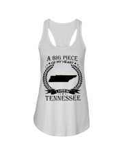 A Big Piece Of My Heart Lives In Tennessee Ladies Flowy Tank tile