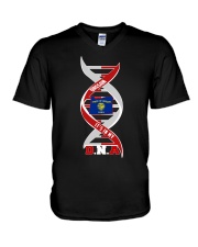Oregon It's In My DNA V-Neck T-Shirt tile