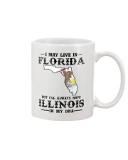 Live In Florida But Illinois In My DNA Mug tile