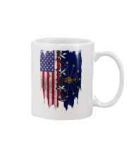 Indiana American Flag Mug tile