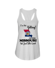 I'm From Missouri Ladies Flowy Tank tile