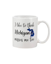 Michigan Misses Me Too Mug tile