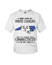 Live In North Carolina But Connecticut My DNA Youth T-Shirt tile