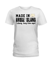 Made In Rhode Island Ladies T-Shirt tile