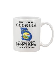 Live In Georgia But Montana In My DNA Mug tile