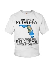 Live In Florida But Oklahoma In My DNA Youth T-Shirt tile